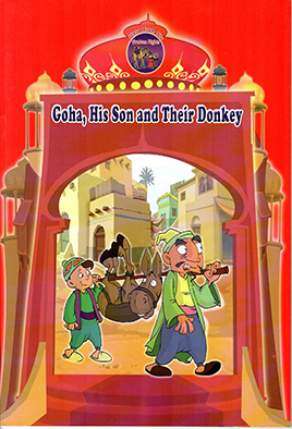Goha , His Son and their Donkey