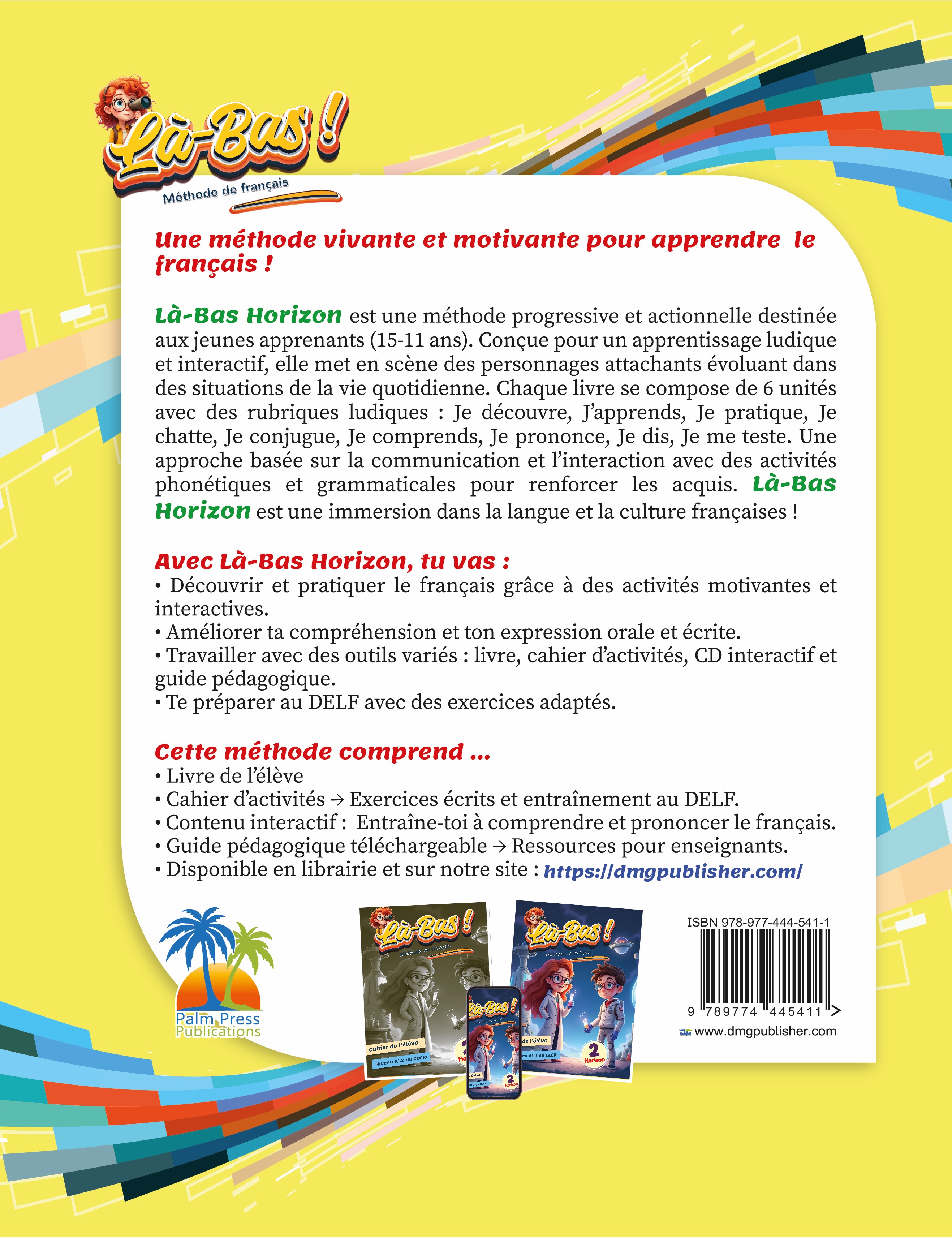 Là-Bas Horizon 2, Livre de l’élève