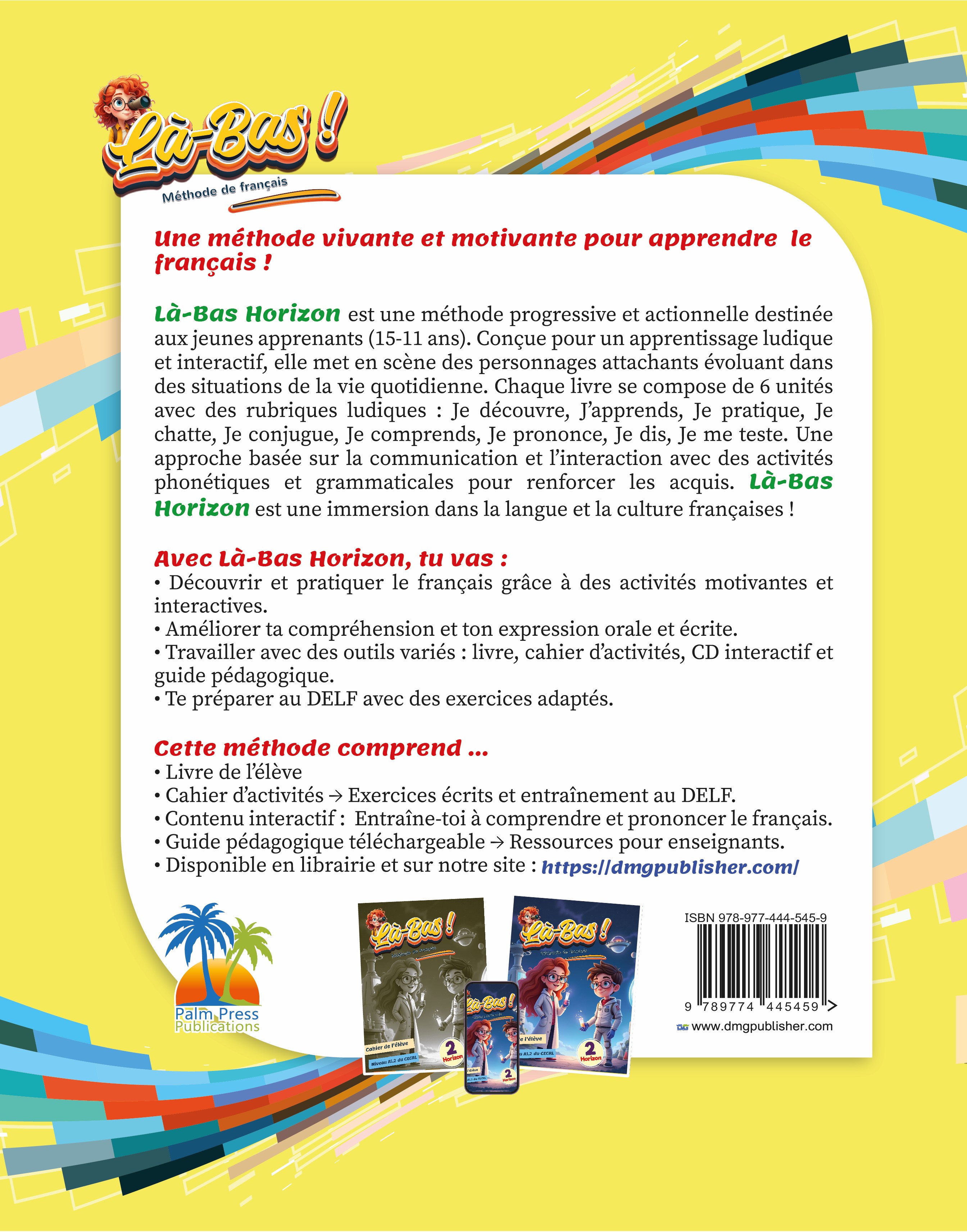 Là-Bas Horizon 2, Cahier d'activites