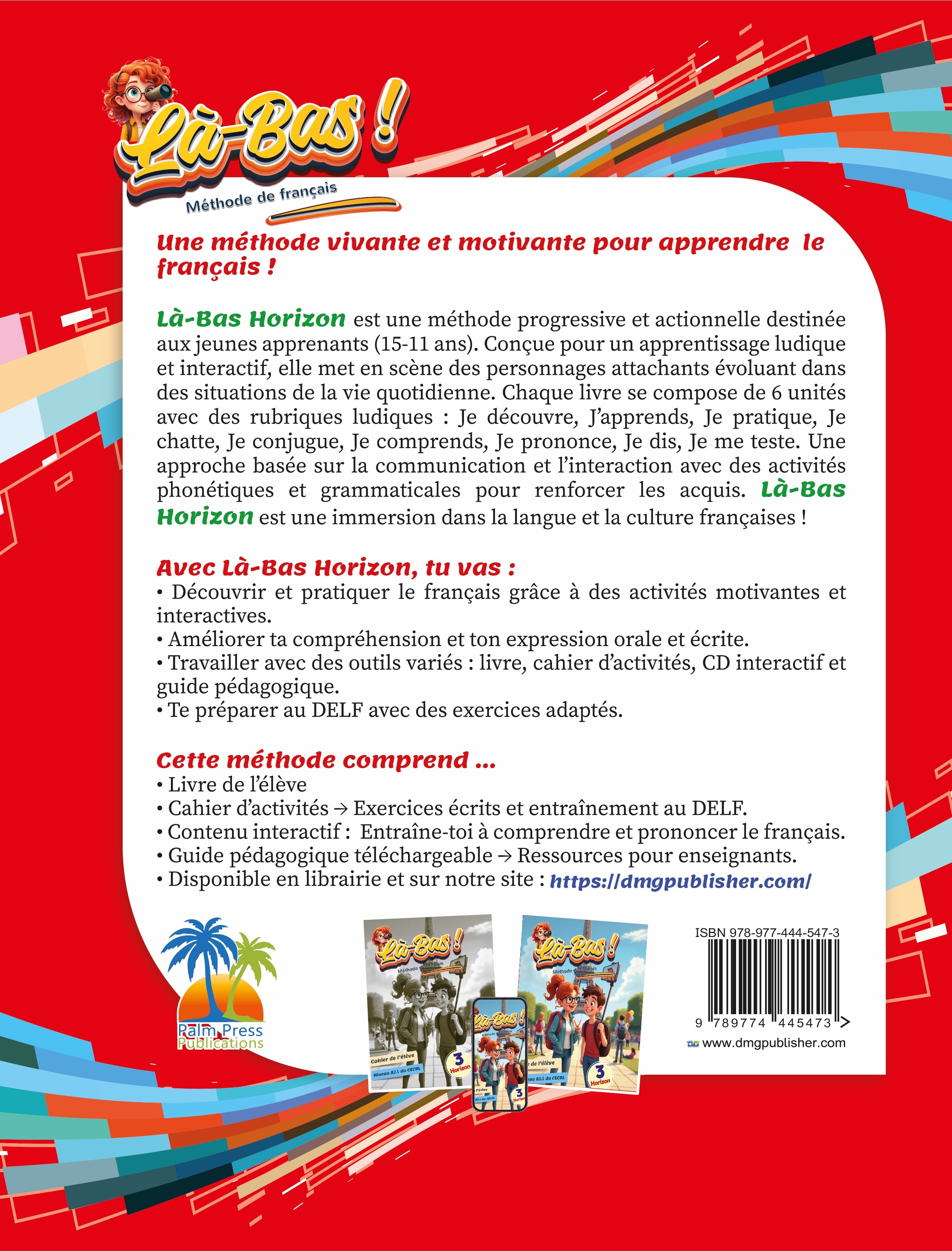 Là-Bas Horizon 3, Livre de l’élève