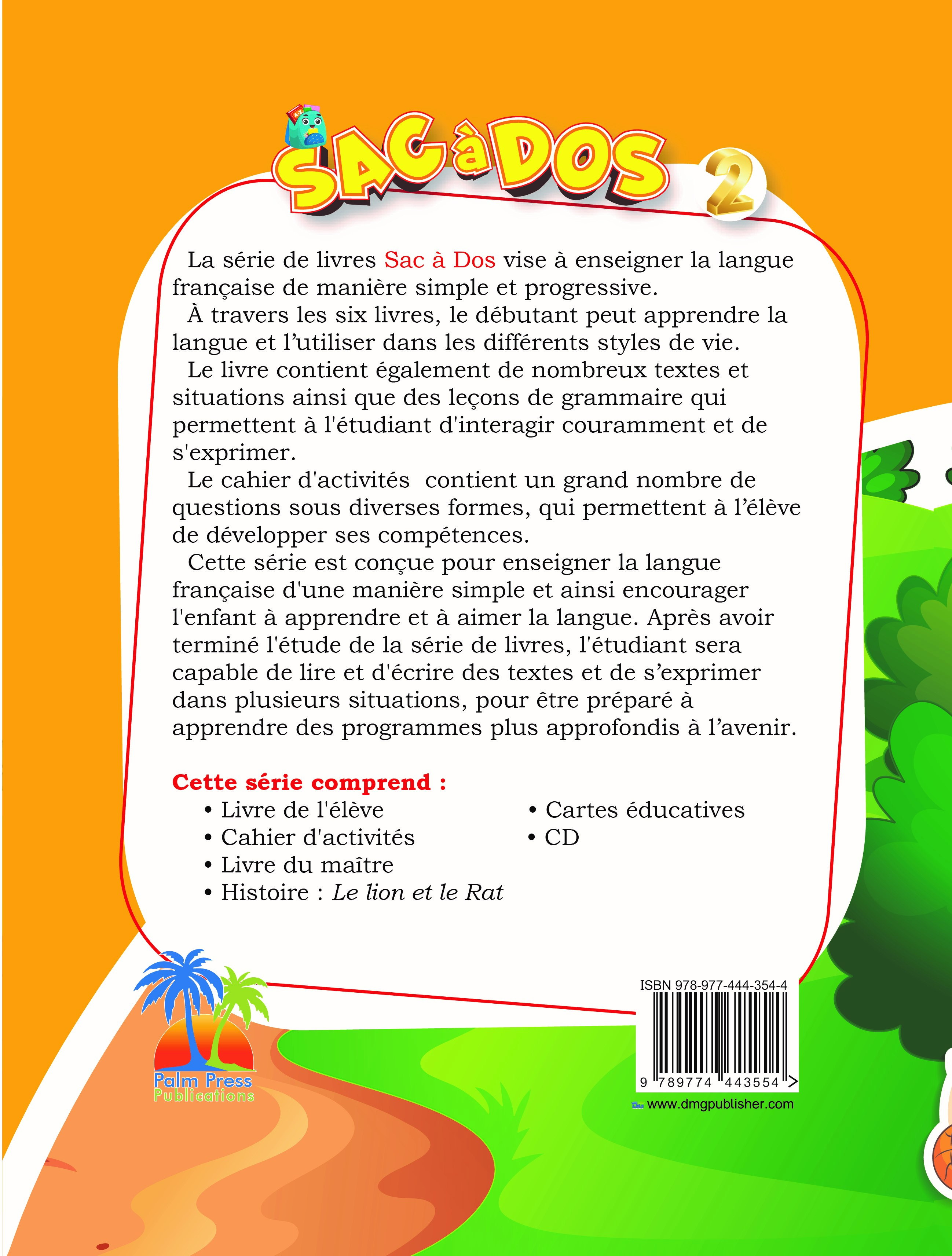 SACàDOS  Livre de l'élève 2