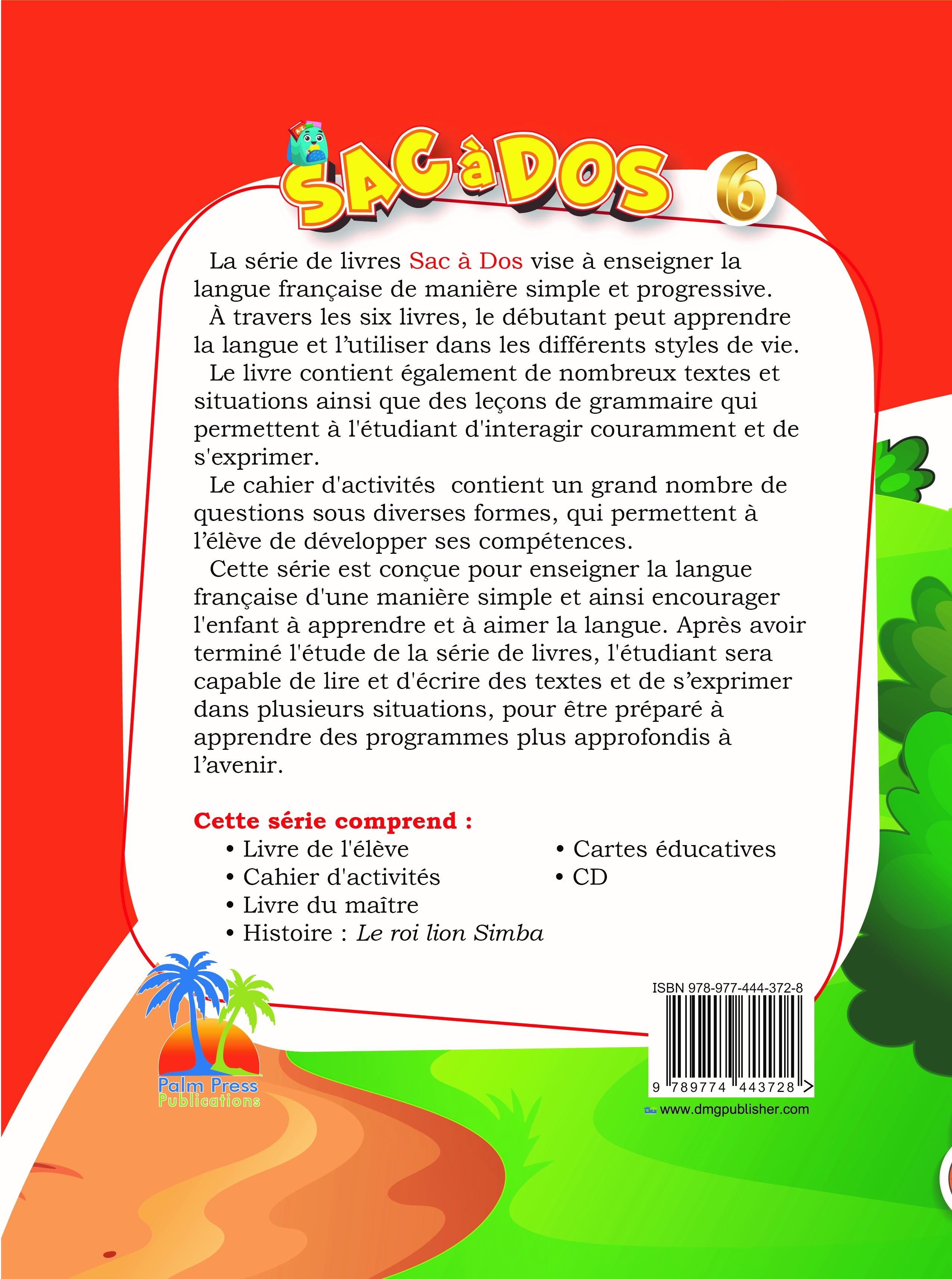 SACàDOS  Livre de l'élève 6