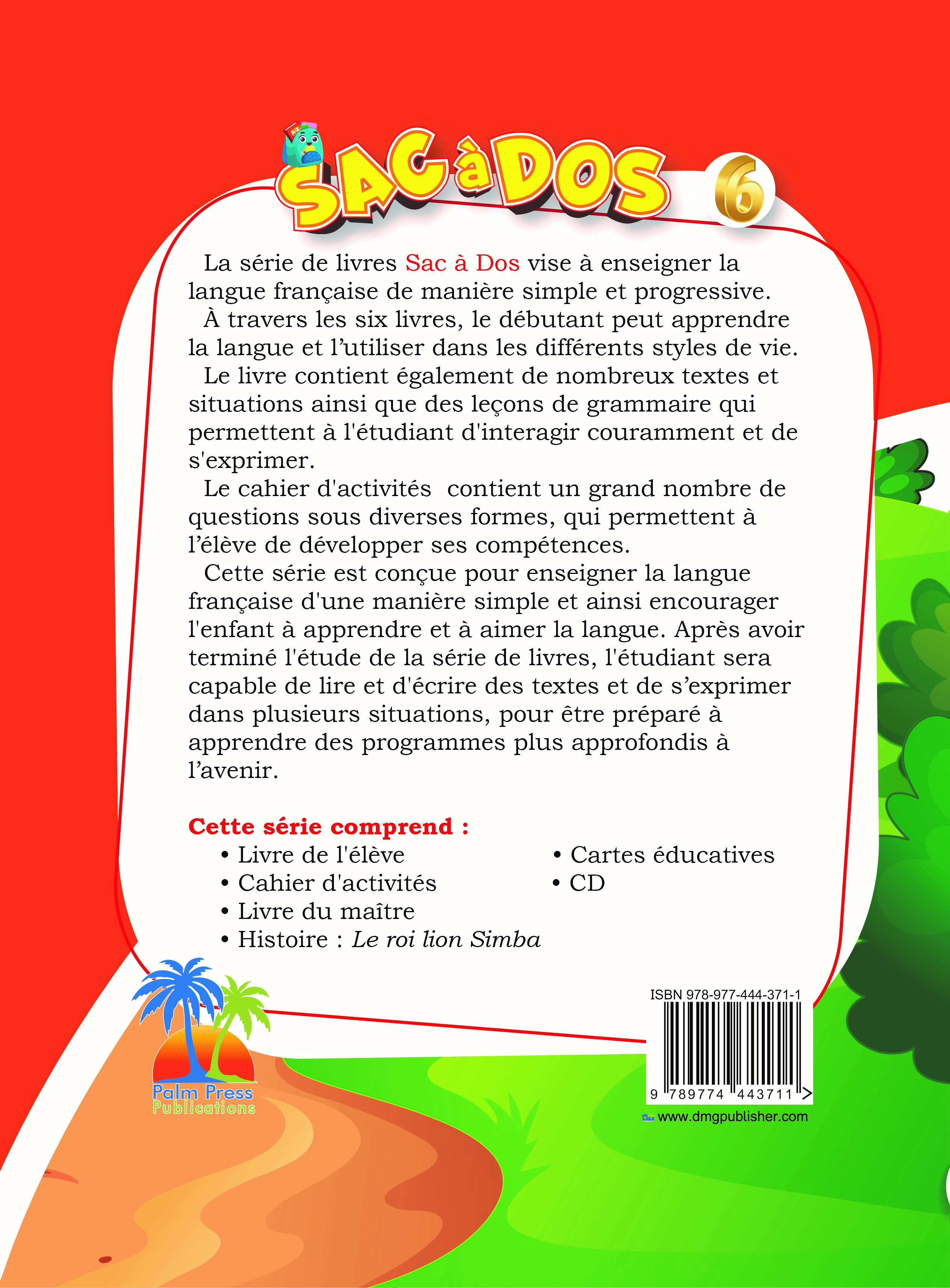 SACàDOS  Cahier d'activités 6