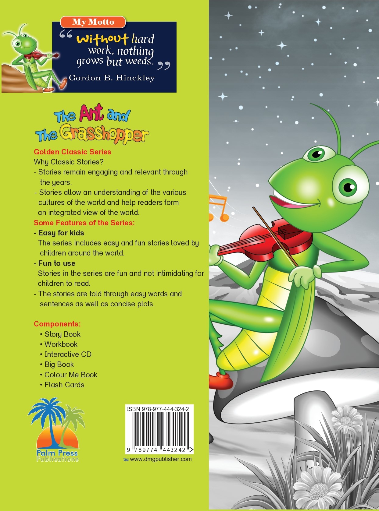 The Ant and The Grasshopper    COLOUR ME