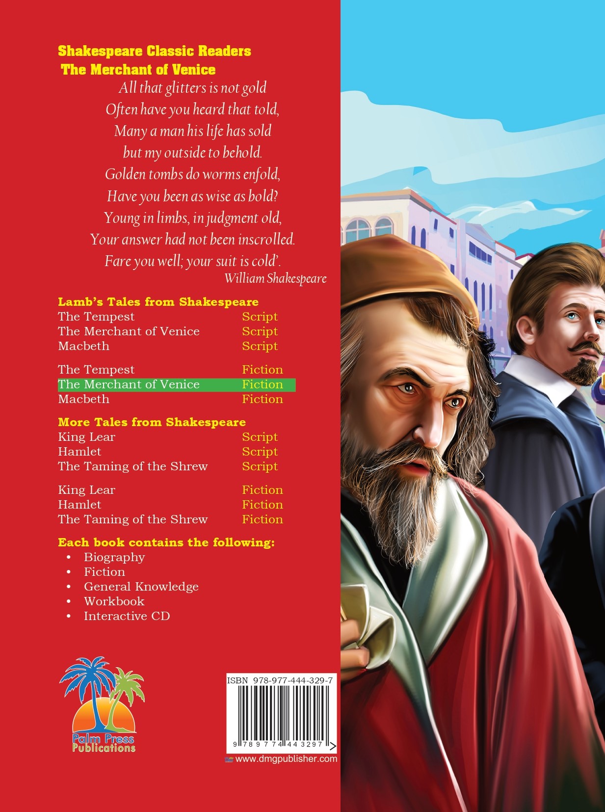 Lamb's Tales from Shakespeare -The Merchant of Venice - Simplified Fiction