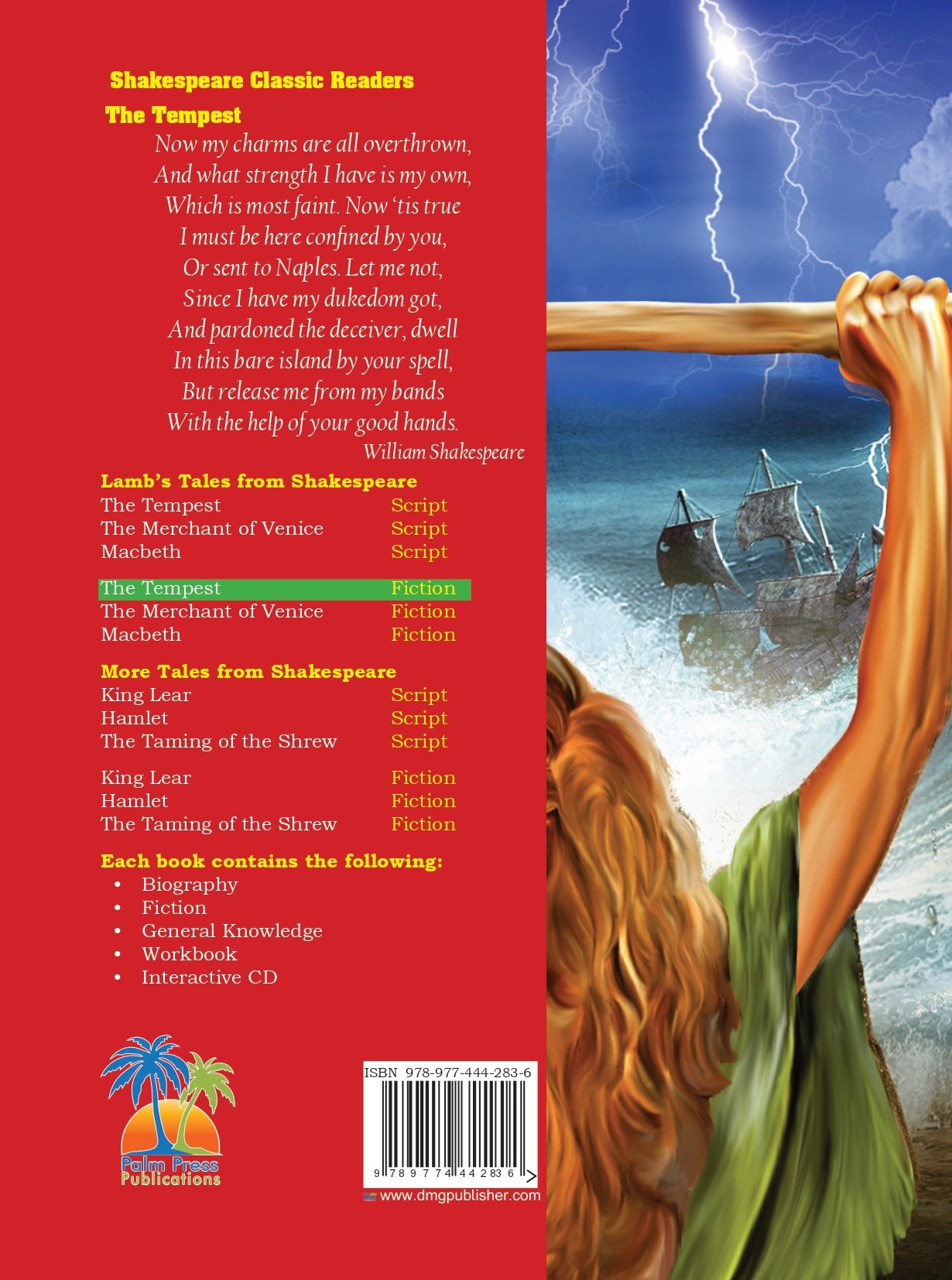 Lamb's Tales from Shakespeare - The Tempest - Simplified Fiction 