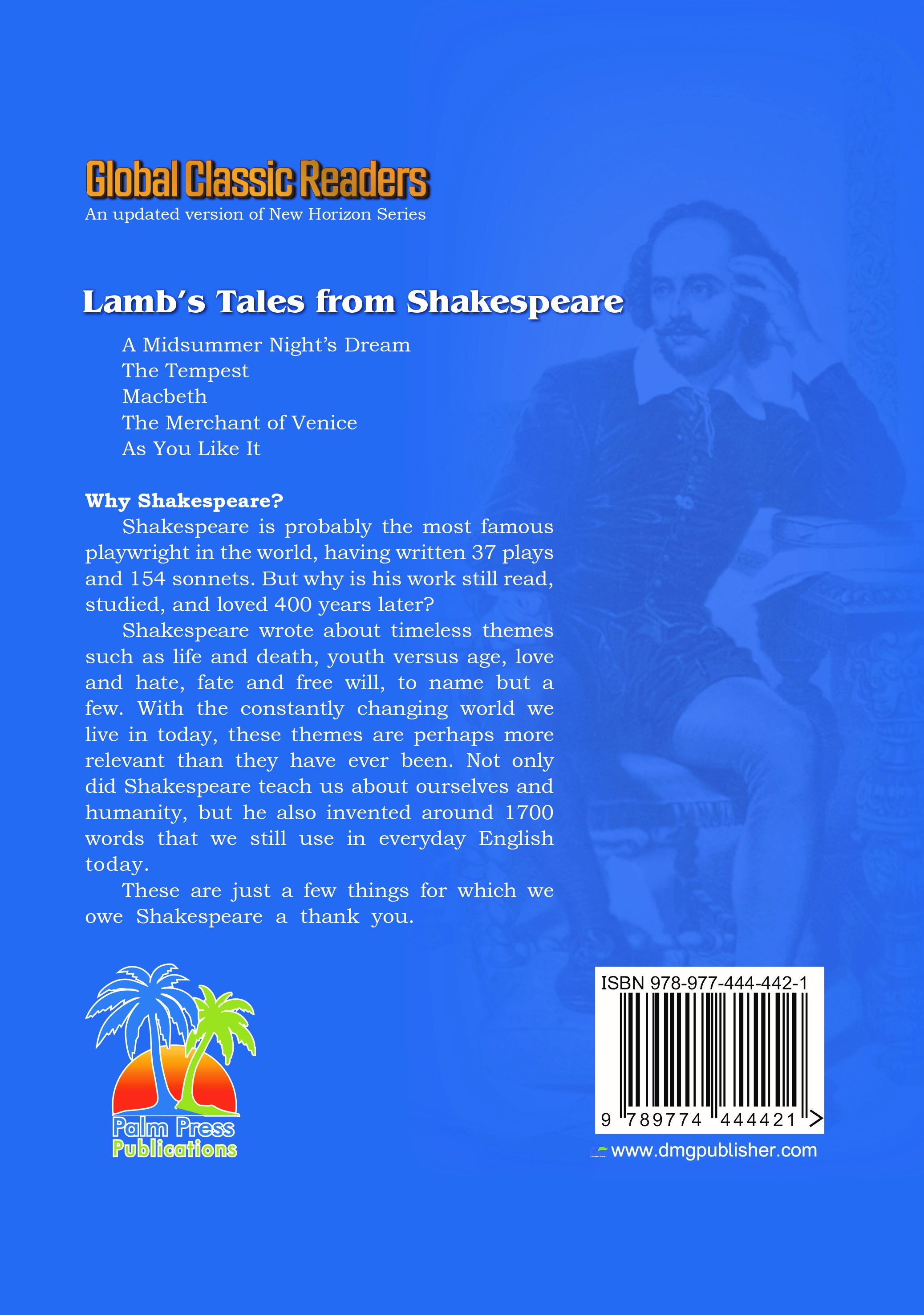 Lamb's Tales from Shakespeare-Script Workbook