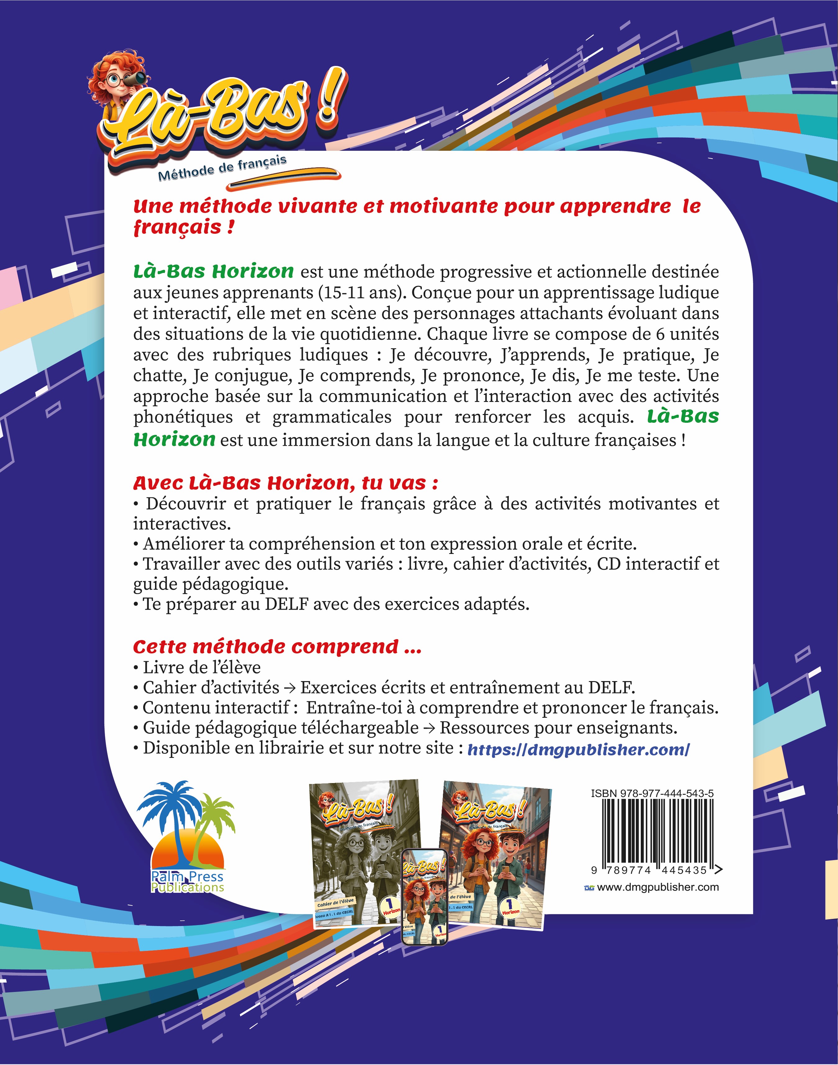 Là-Bas Horizon 1, Cahier d'activites